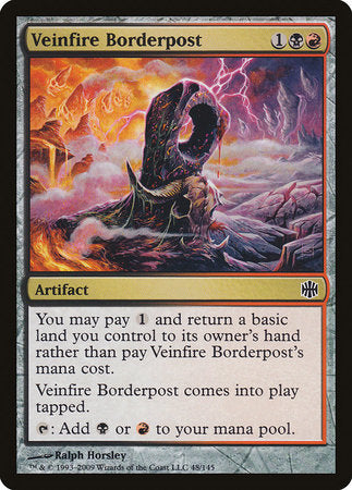 Veinfire Borderpost [Alara Reborn] | Exor Games Bridgewater