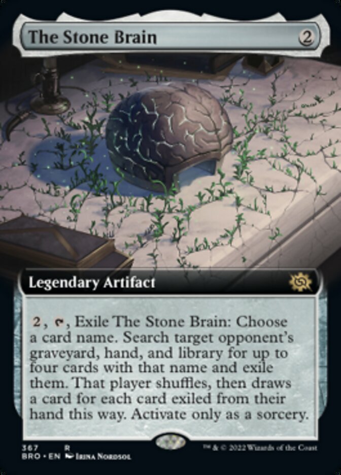 The Stone Brain (Extended Art) [The Brothers' War] | Exor Games Bridgewater