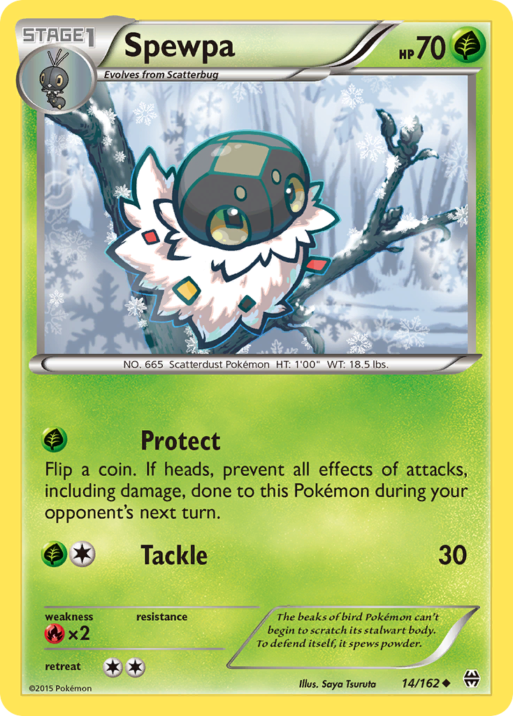 Spewpa (14/162) [XY: BREAKthrough] | Exor Games Bridgewater