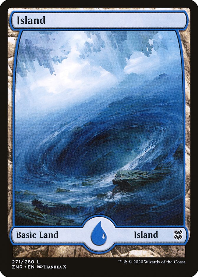 Island (271) [Zendikar Rising] | Exor Games Bridgewater