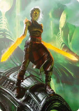 Nahiri, the Unforgiving Art Card [Phyrexia: All Will Be One Art Series] | Exor Games Bridgewater