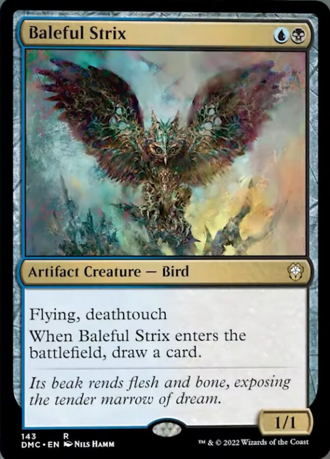 Baleful Strix [Dominaria United Commander] | Exor Games Bridgewater