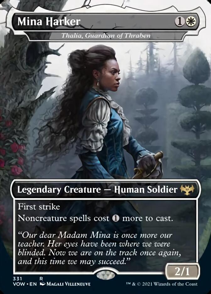 Thalia, Guardian of Thraben - Mina Harker [Innistrad: Crimson Vow] | Exor Games Bridgewater