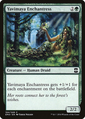 Yavimaya Enchantress [Eternal Masters] | Exor Games Bridgewater