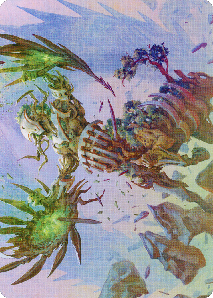 Botanical Brawler Art Card [March of the Machine Art Series] | Exor Games Bridgewater