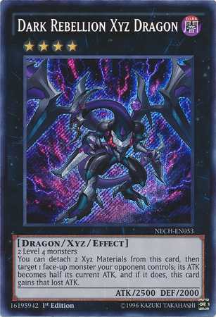 Dark Rebellion Xyz Dragon [NECH-EN053] Secret Rare | Exor Games Bridgewater