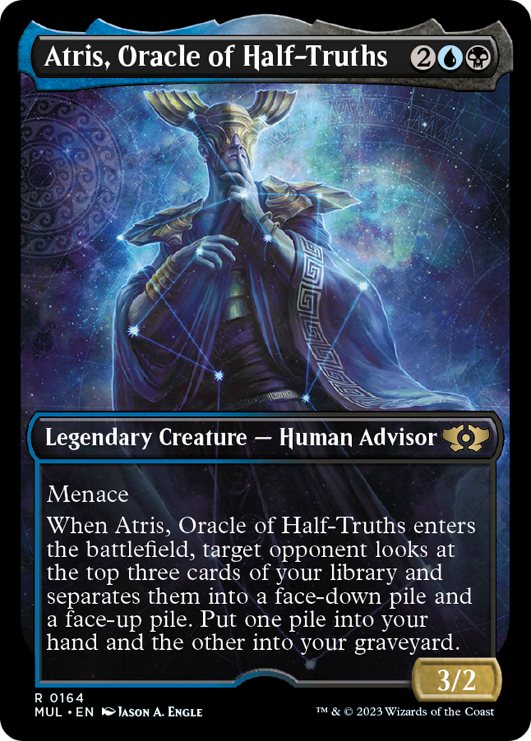 Atris, Oracle of Half-Truths (Halo Foil) [Multiverse Legends] | Exor Games Bridgewater