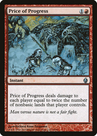 Price of Progress [Premium Deck Series: Fire and Lightning] | Exor Games Bridgewater
