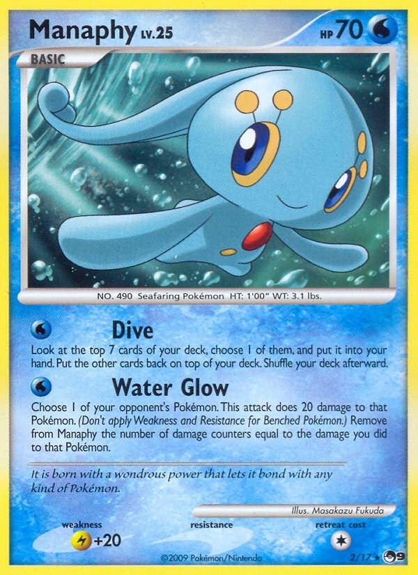 Manaphy (2/17) [POP Series 9] | Exor Games Bridgewater