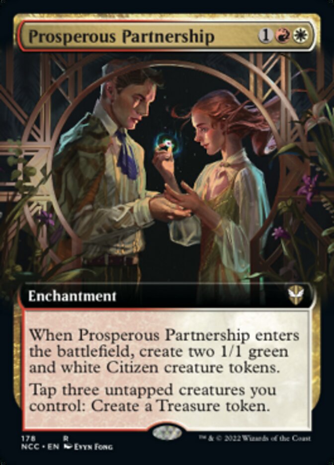 Prosperous Partnership (Extended Art) [Streets of New Capenna Commander] | Exor Games Bridgewater