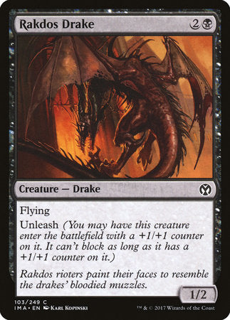 Rakdos Drake [Iconic Masters] | Exor Games Bridgewater