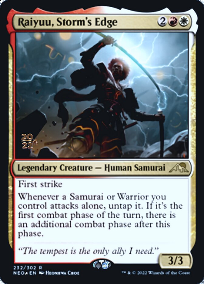 Raiyuu, Storm's Edge [Kamigawa: Neon Dynasty Prerelease Promos] | Exor Games Bridgewater