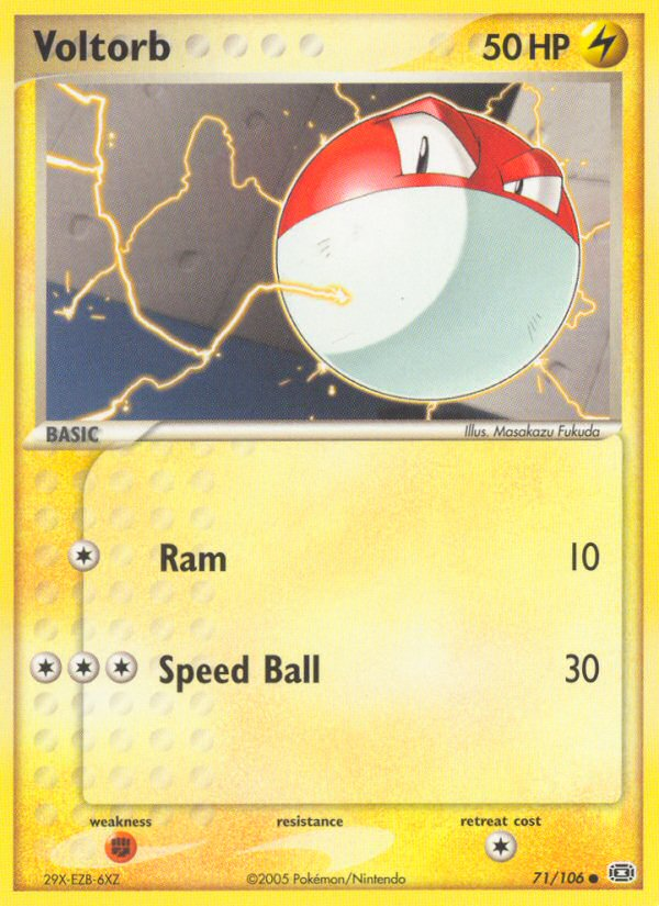 Voltorb (71/106) [EX: Emerald] | Exor Games Bridgewater