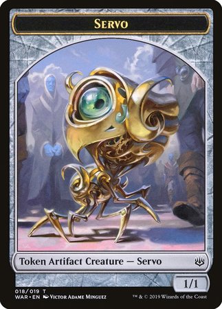 Servo Token [War of the Spark Tokens] | Exor Games Bridgewater