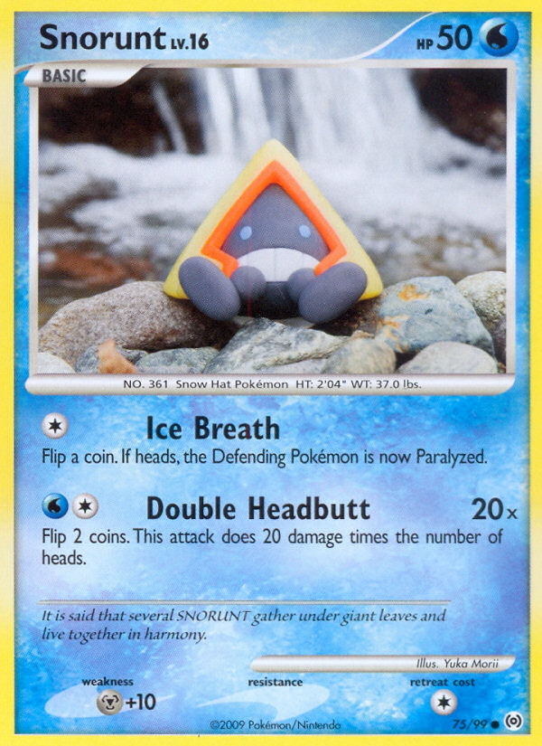 Snorunt (75/99) [Platinum: Arceus] | Exor Games Bridgewater