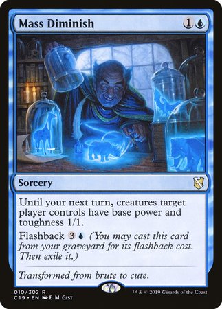 Mass Diminish [Commander 2019] | Exor Games Bridgewater