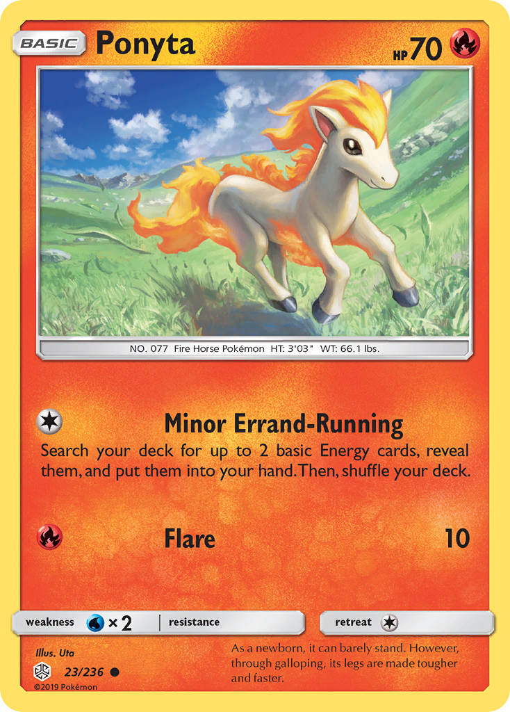 Ponyta (23/236) [Sun & Moon: Cosmic Eclipse] | Exor Games Bridgewater