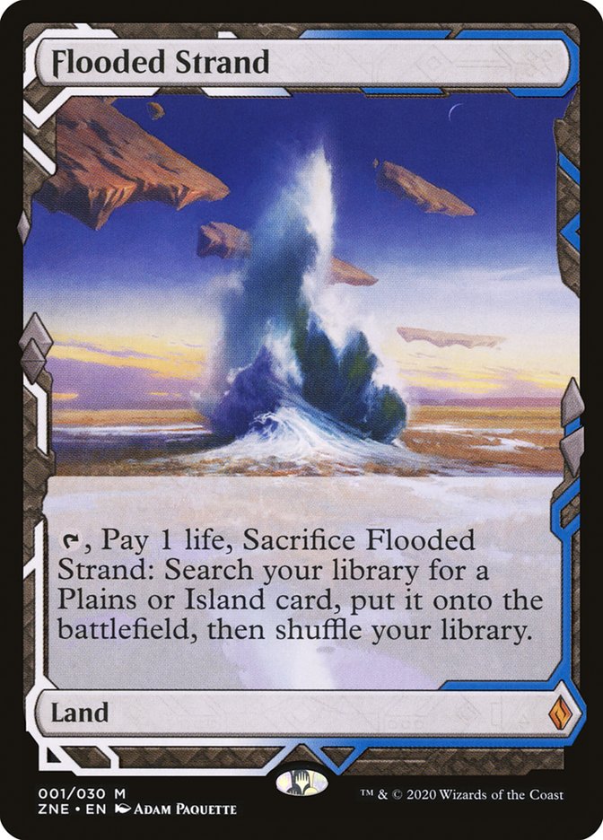 Flooded Strand [Zendikar Rising Expeditions] | Exor Games Bridgewater