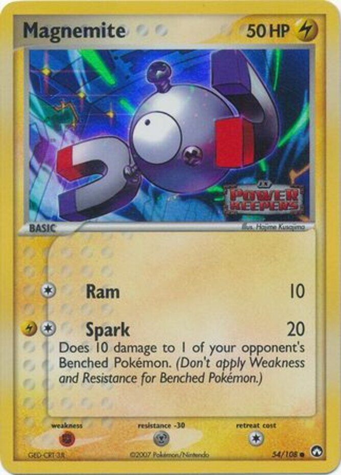 Magnemite (54/108) (Stamped) [EX: Power Keepers] | Exor Games Bridgewater