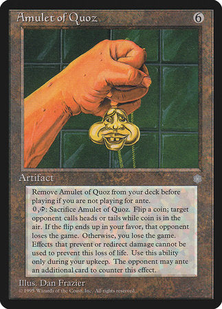 Amulet of Quoz [Ice Age] | Exor Games Bridgewater