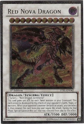 Red Nova Dragon [STBL-EN042] Ultimate Rare | Exor Games Bridgewater