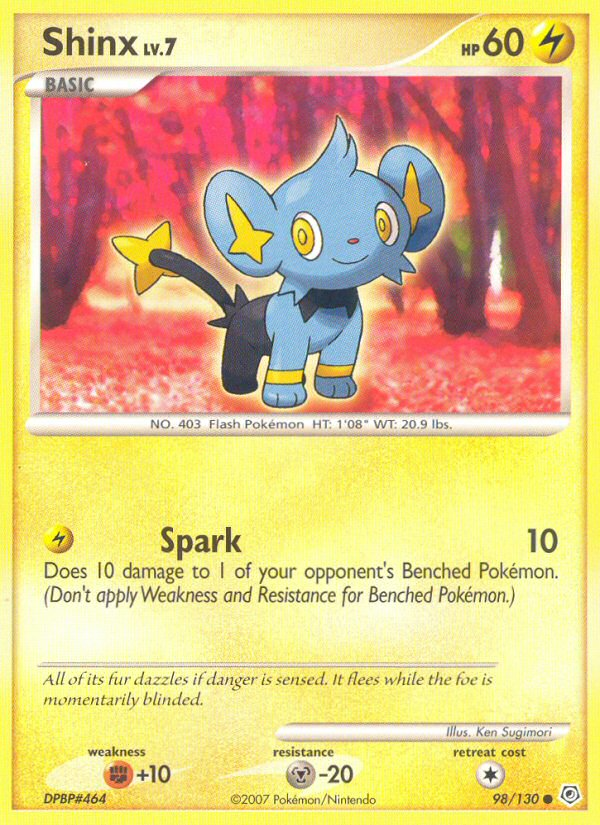 Shinx (98/130) [Diamond & Pearl: Base Set] | Exor Games Bridgewater