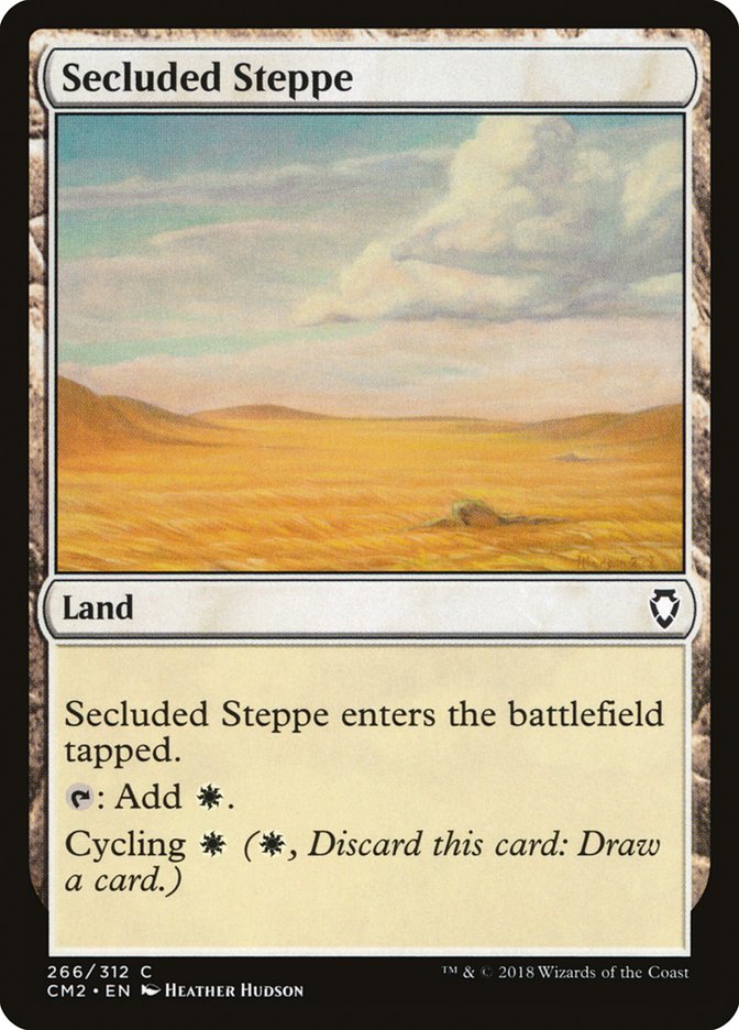 Secluded Steppe [Commander Anthology Volume II] | Exor Games Bridgewater