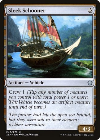 Sleek Schooner [Ixalan] | Exor Games Bridgewater