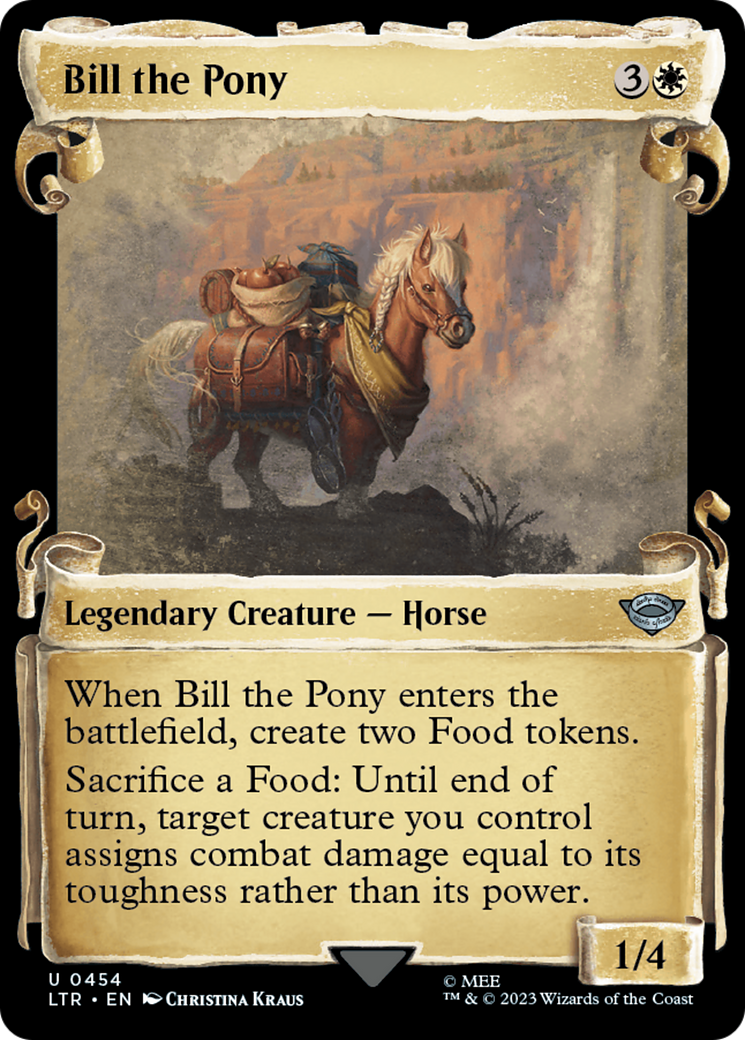 Bill the Pony [The Lord of the Rings: Tales of Middle-Earth Showcase Scrolls] | Exor Games Bridgewater