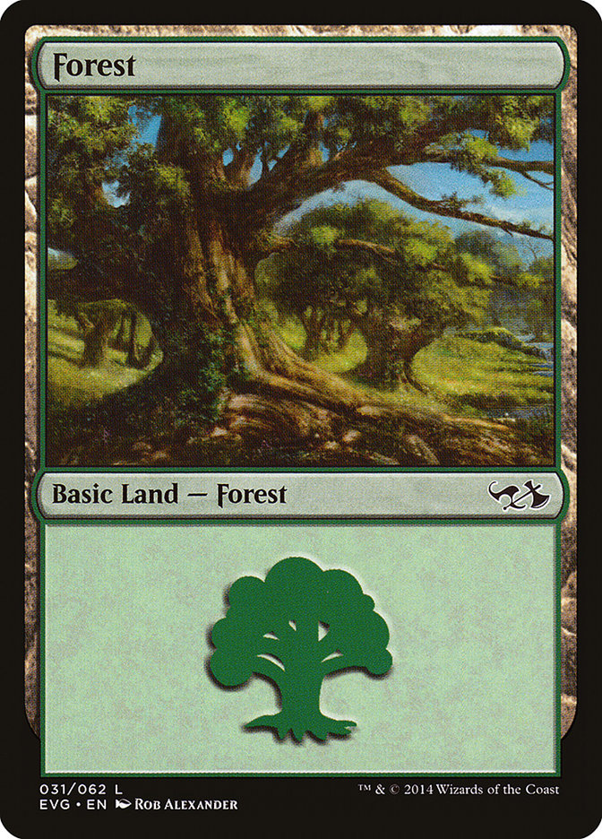 Forest (31) (Elves vs. Goblins) [Duel Decks Anthology] | Exor Games Bridgewater