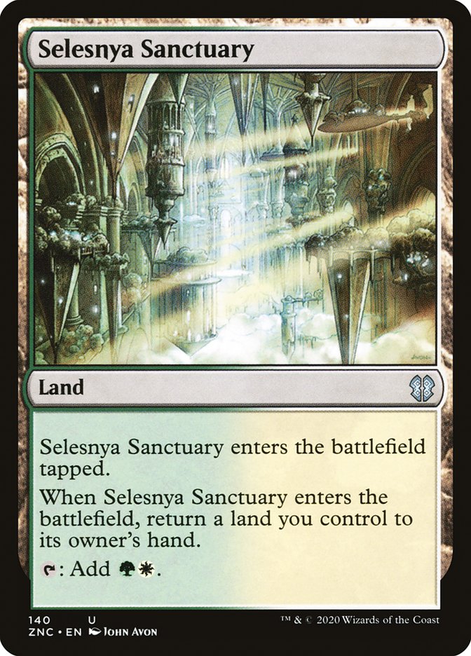 Selesnya Sanctuary [Zendikar Rising Commander] | Exor Games Bridgewater