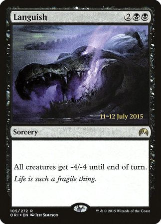 Languish [Magic Origins Promos] | Exor Games Bridgewater