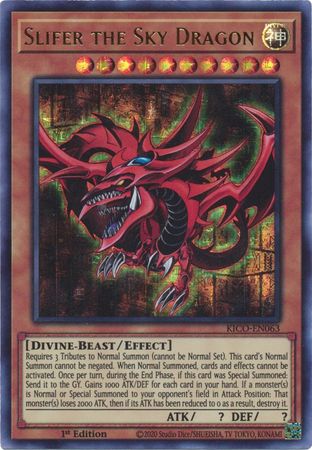 Slifer the Sky Dragon (Ultra Pharaoh's Rare) [KICO-EN063] Ultra Pharaoh’s Rare | Exor Games Bridgewater