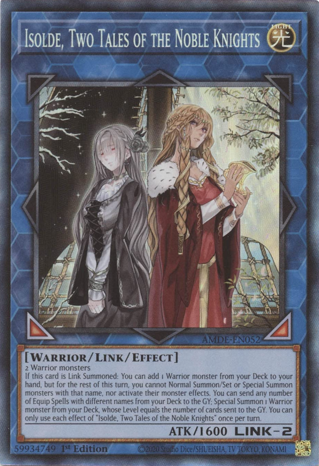 Isolde, Two Tales of the Noble Knights [AMDE-EN052] Collector's Rare | Exor Games Bridgewater