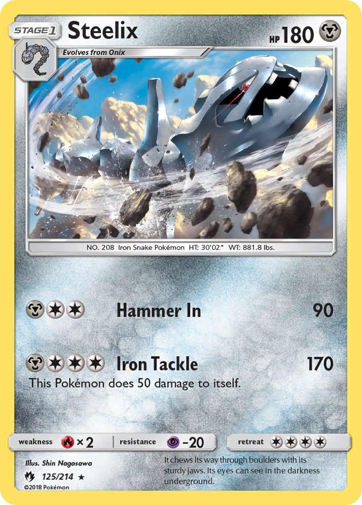 Steelix (125/214) [Sun & Moon: Lost Thunder] | Exor Games Bridgewater