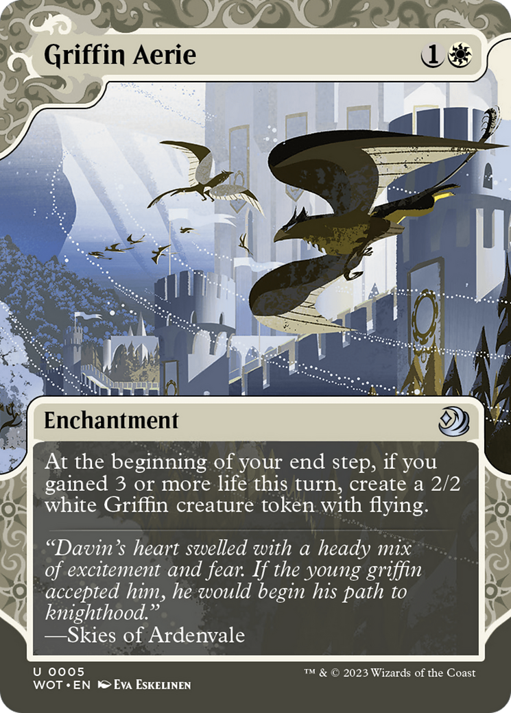 Griffin Aerie [Wilds of Eldraine: Enchanting Tales] | Exor Games Bridgewater