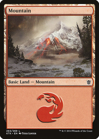 Mountain (265) [Khans of Tarkir] | Exor Games Bridgewater