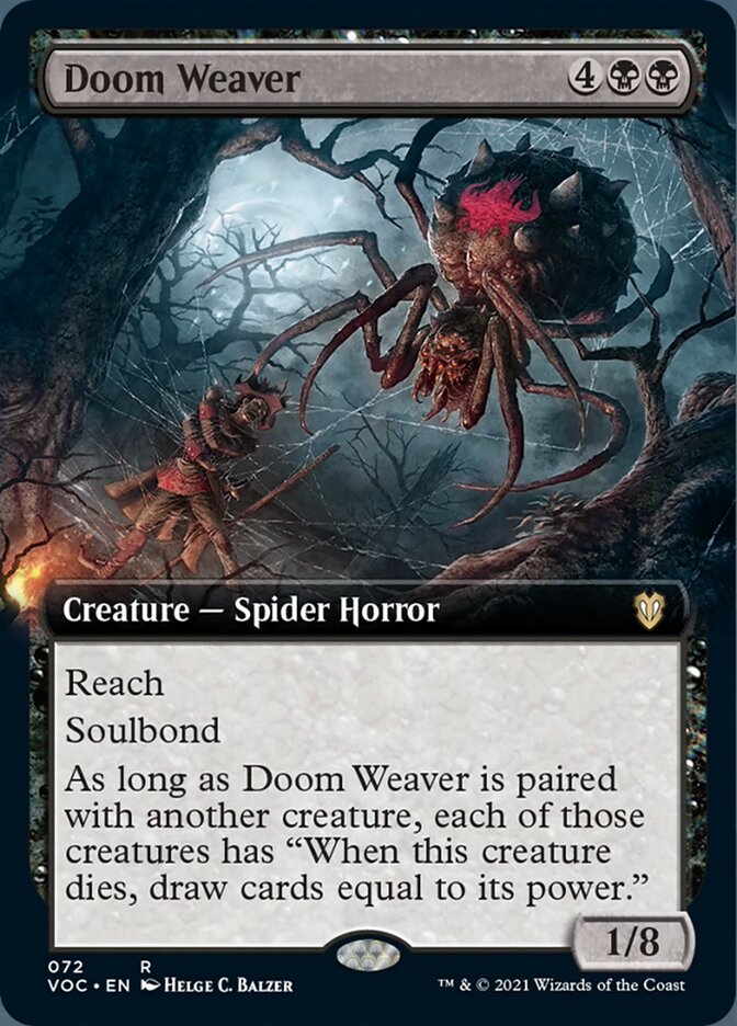 Doom Weaver (Extended) [Innistrad: Crimson Vow Commander] | Exor Games Bridgewater