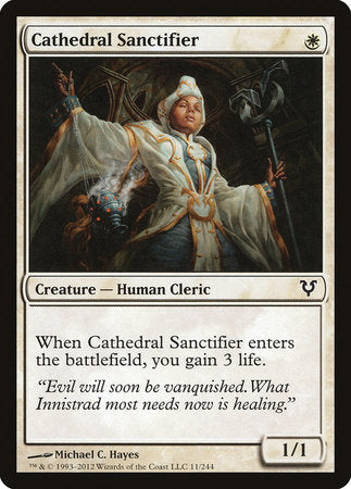 Cathedral Sanctifier [Avacyn Restored] | Exor Games Bridgewater