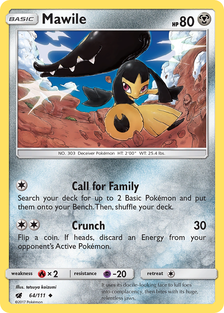 Mawile (64/111) [Sun & Moon: Crimson Invasion] | Exor Games Bridgewater