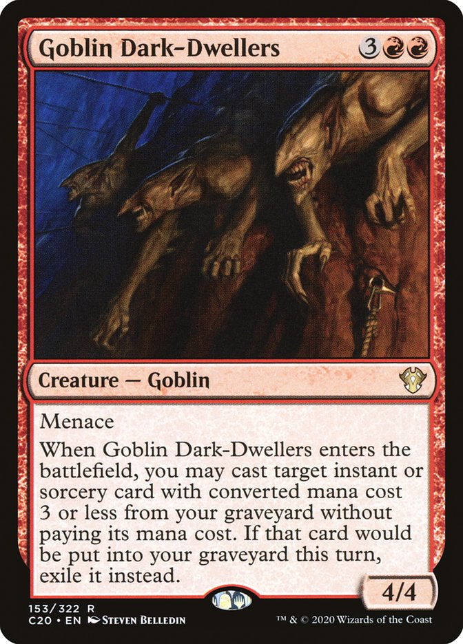 Goblin Dark-Dwellers [Commander 2020] | Exor Games Bridgewater