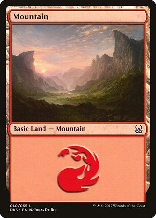 Mountain (60) [Duel Decks: Mind vs. Might] | Exor Games Bridgewater