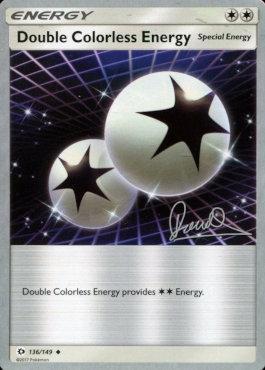Double Colorless Energy (136/149) (Infinite Force - Diego Cassiraga) [World Championships 2017] | Exor Games Bridgewater