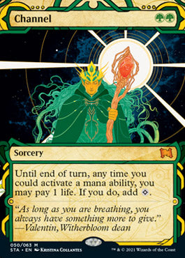 Channel (Etched Foil) [Strixhaven Mystical Archive] | Exor Games Bridgewater