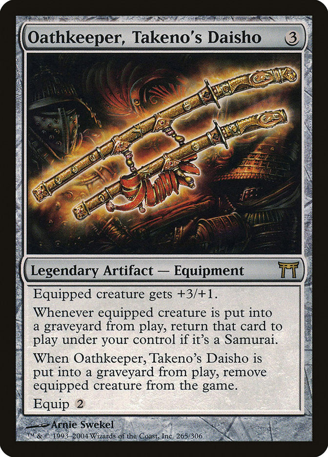 Oathkeeper, Takeno's Daisho [Champions of Kamigawa] | Exor Games Bridgewater