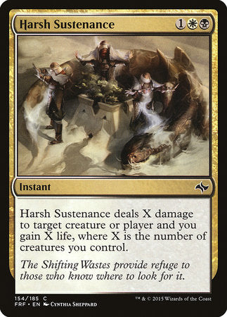 Harsh Sustenance [Fate Reforged] | Exor Games Bridgewater