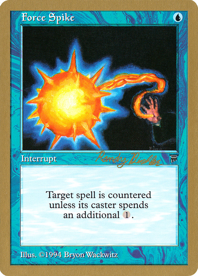 Force Spike (Randy Buehler) [World Championship Decks 1998] | Exor Games Bridgewater