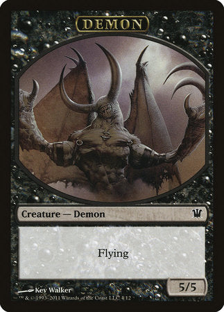 Demon Token [Innistrad Tokens] | Exor Games Bridgewater