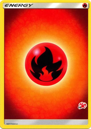 Fire Energy (Charizard Stamp #24) [Battle Academy 2020] | Exor Games Bridgewater