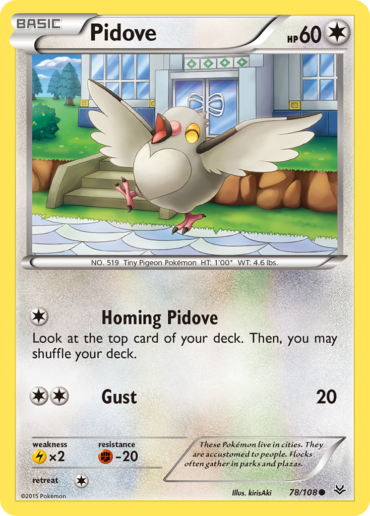 Pidove (78/108) [XY: Roaring Skies] | Exor Games Bridgewater